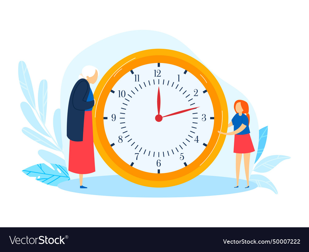 Clock watch time life start and end period olad