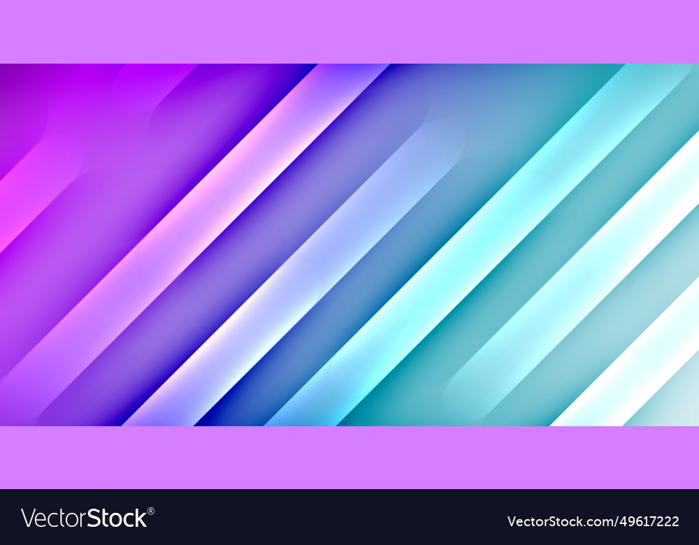 Dynamic bright colorful lines shadow style Vector Image Dynamic bright colorful lines shadow style