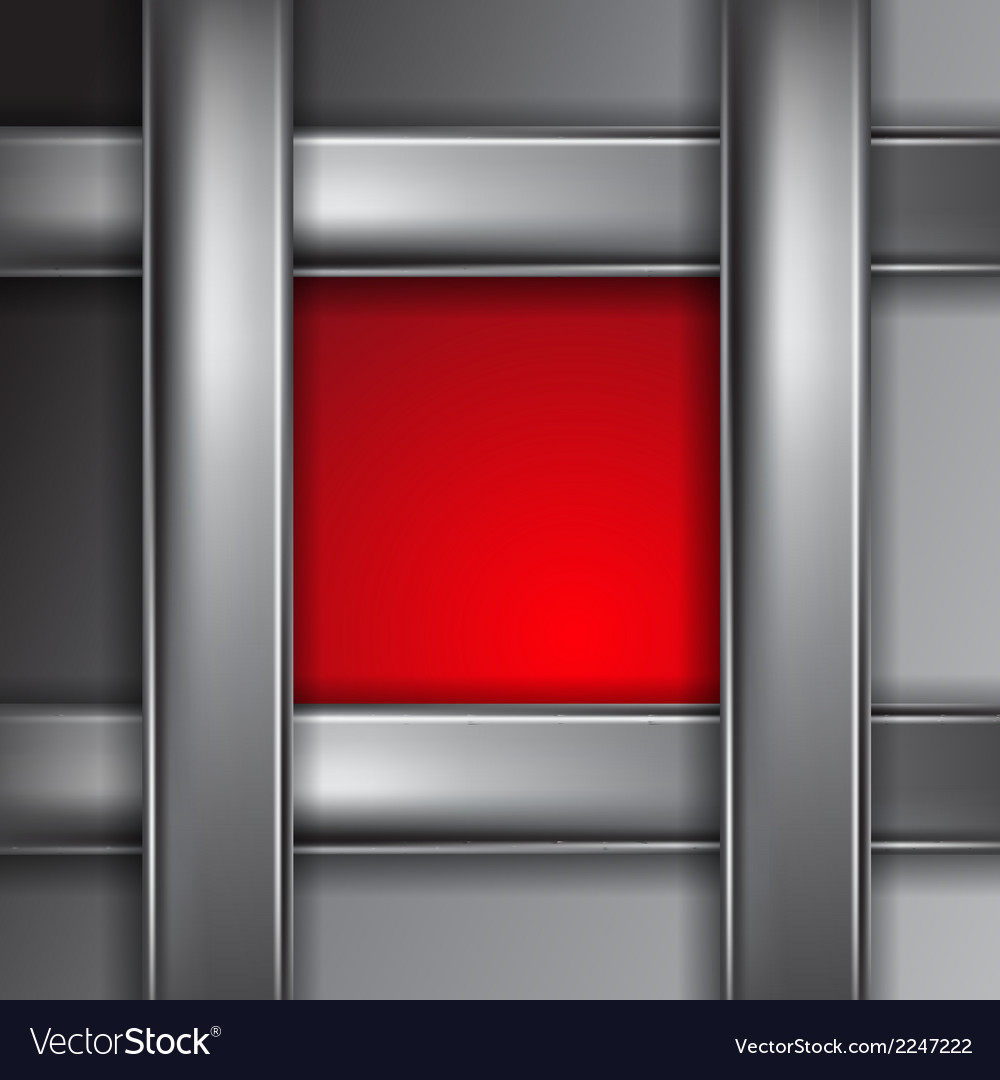 Metal background with place for text