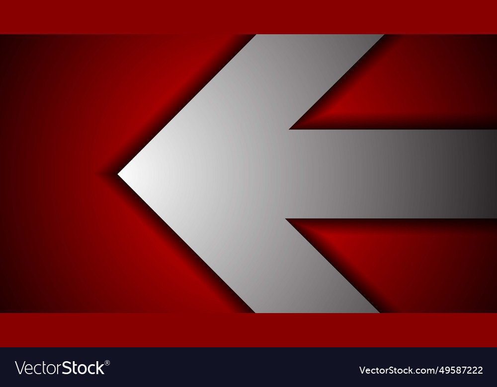 Modern abstract arrow technology movement pattern vector image Modern abstract arrow technology movement pattern