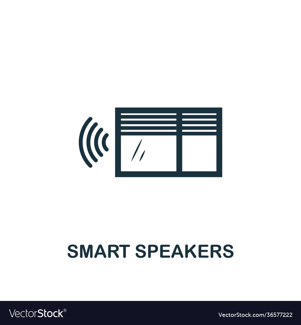 Smart windows icon creative element design from