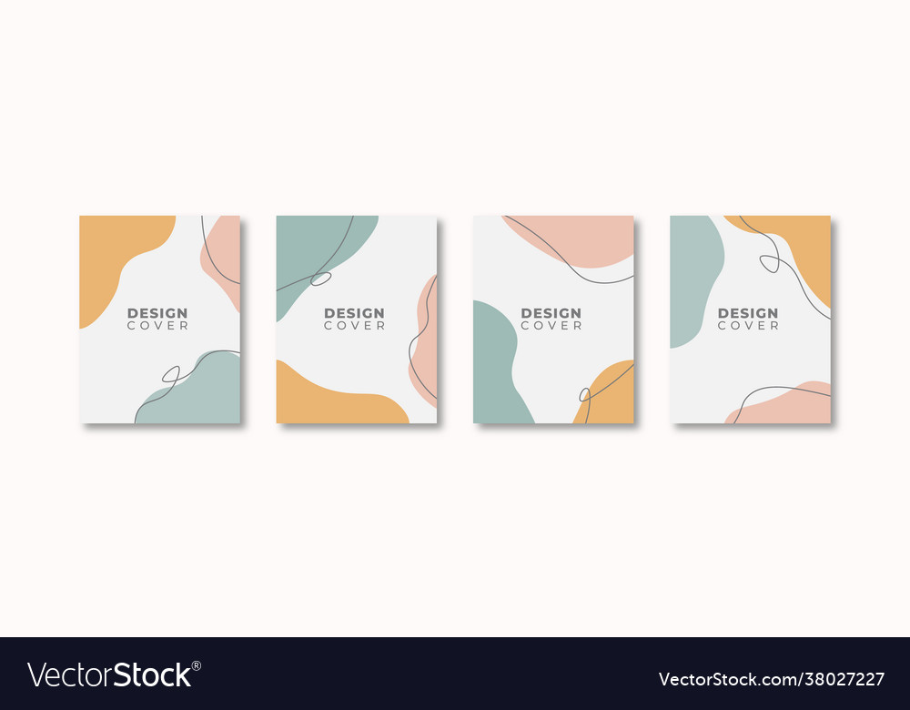 Abstract colorful covers template