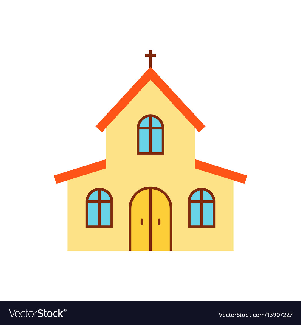 church flat icon royalty