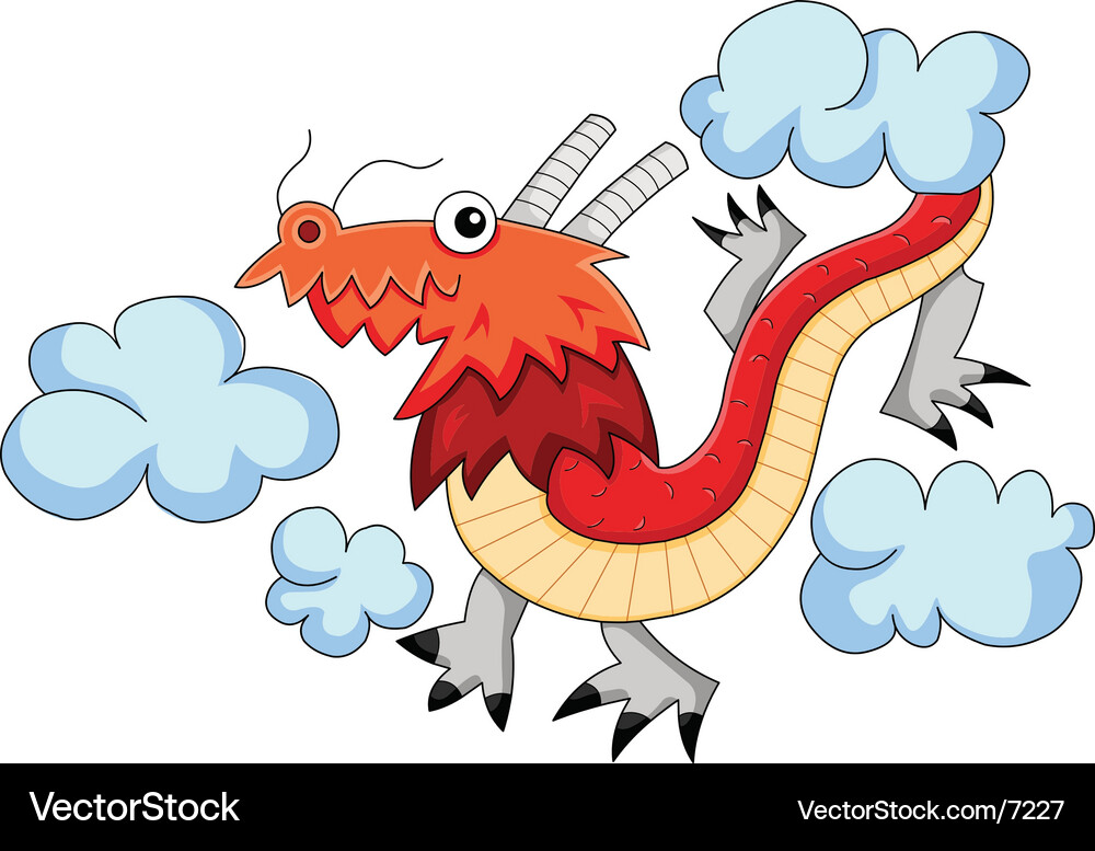 Dragon Royalty Free Vector Image - VectorStock