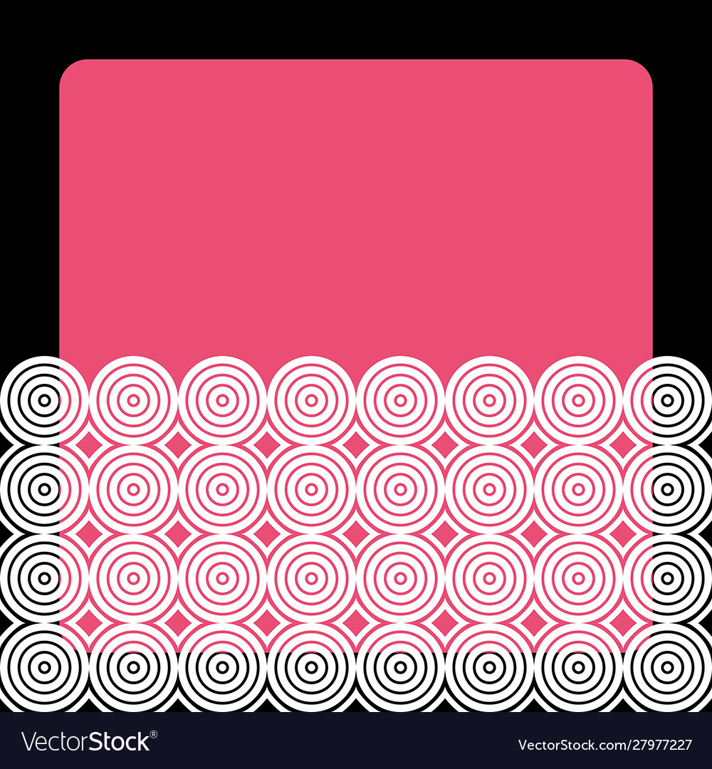 Geometrical seamless knitting scheme pattern vector image Geometrical seamless knitting scheme pattern