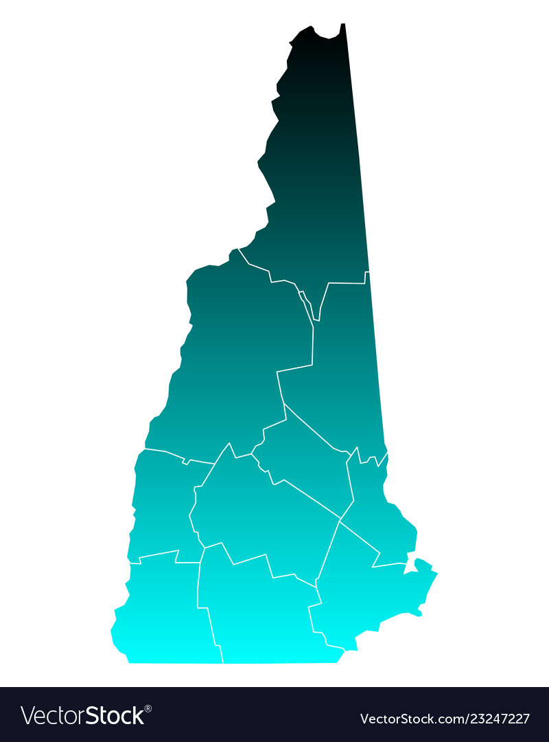 Map of new hampshire