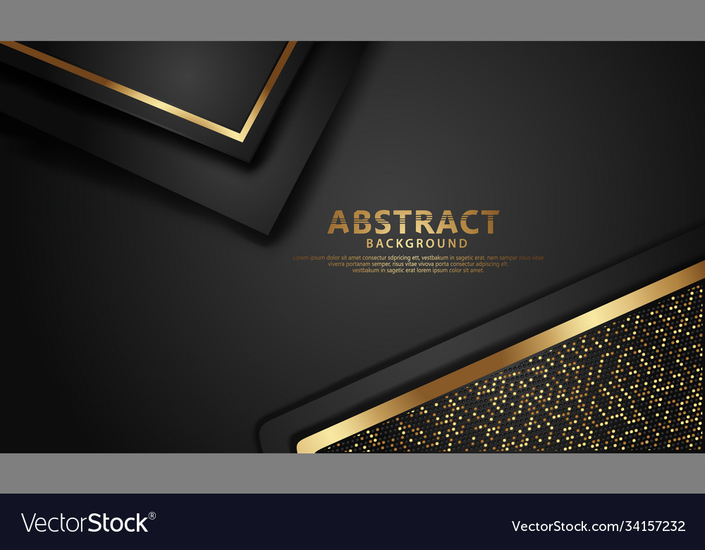 Background with glitters golden effect realistic