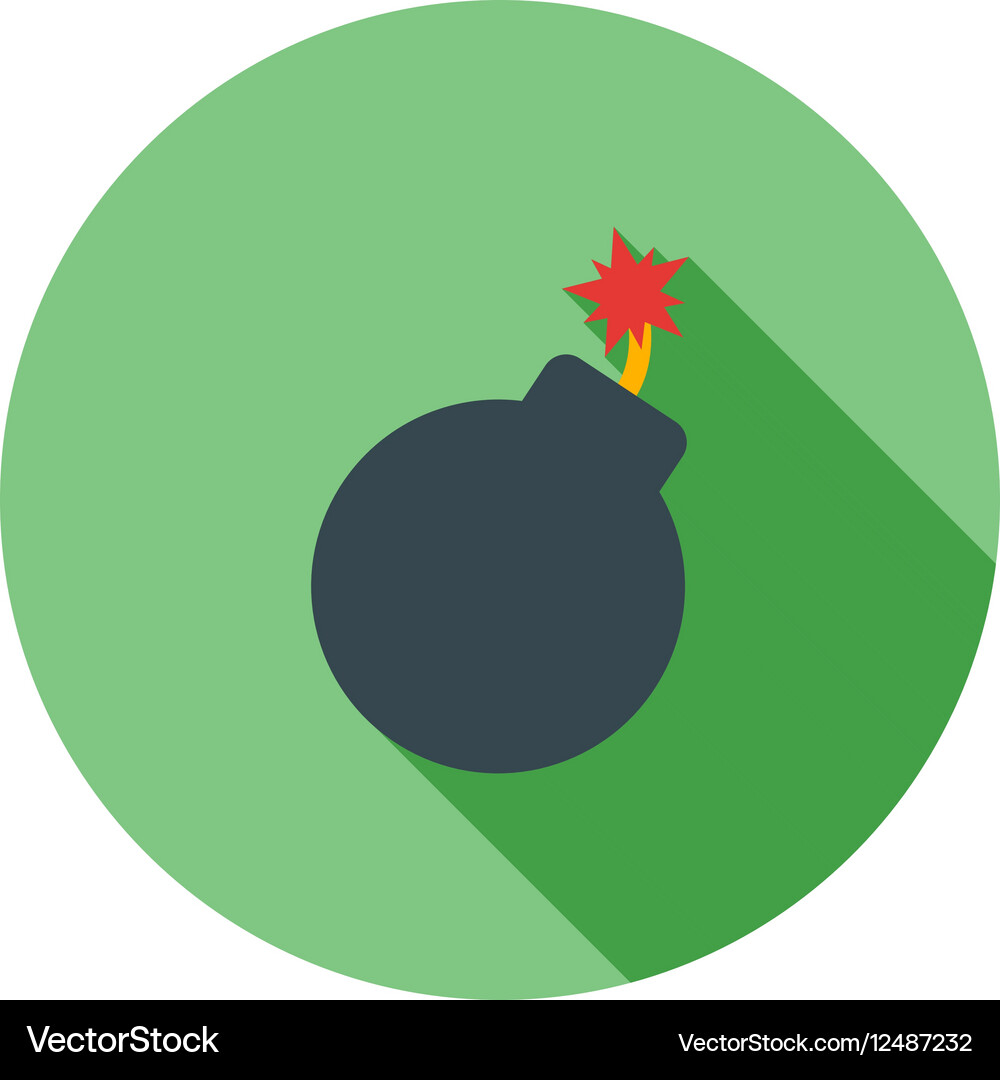 Danger of explosion Royalty Free Vector Image - VectorStock