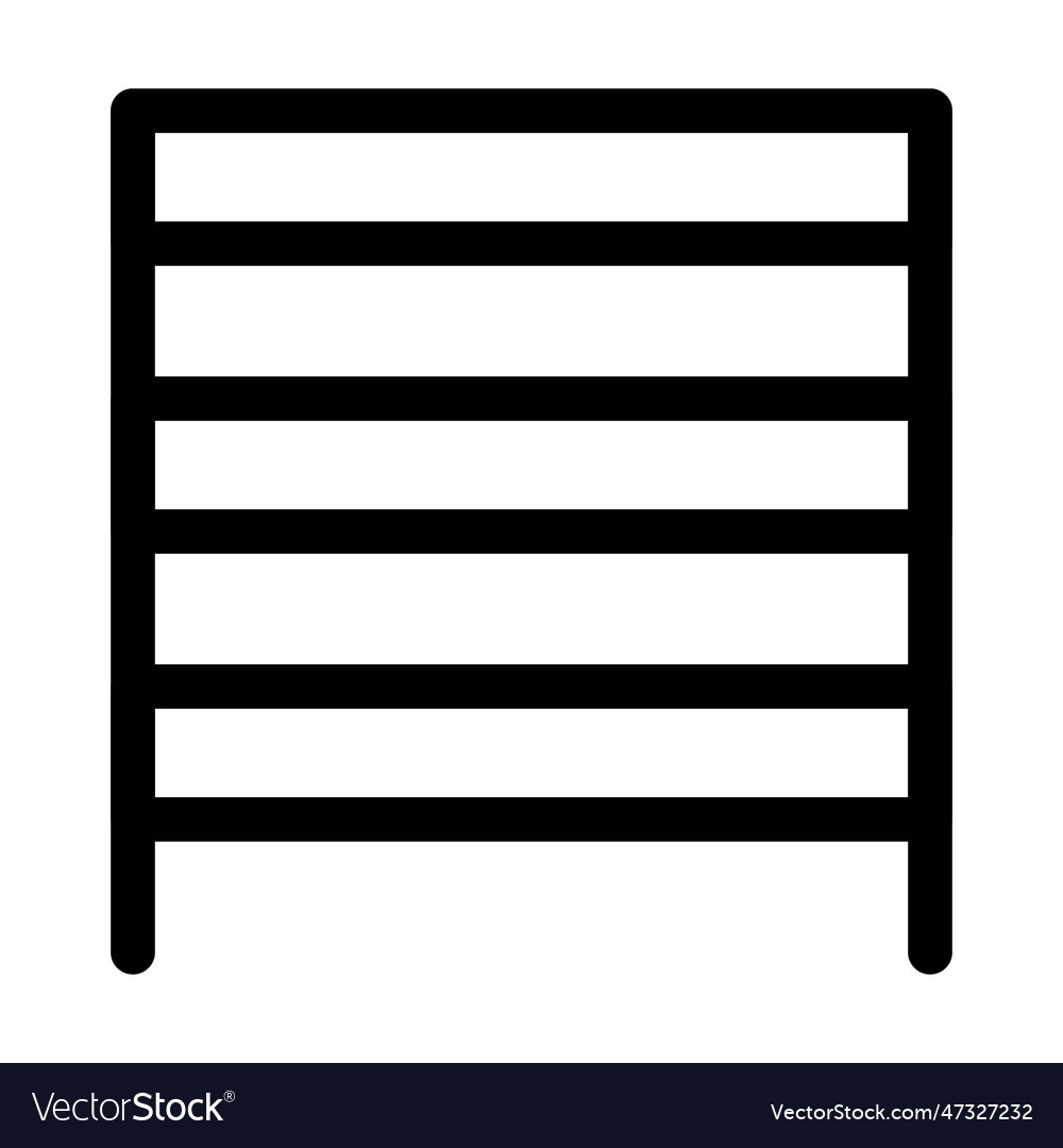 Shelf unit placed for space adjustment