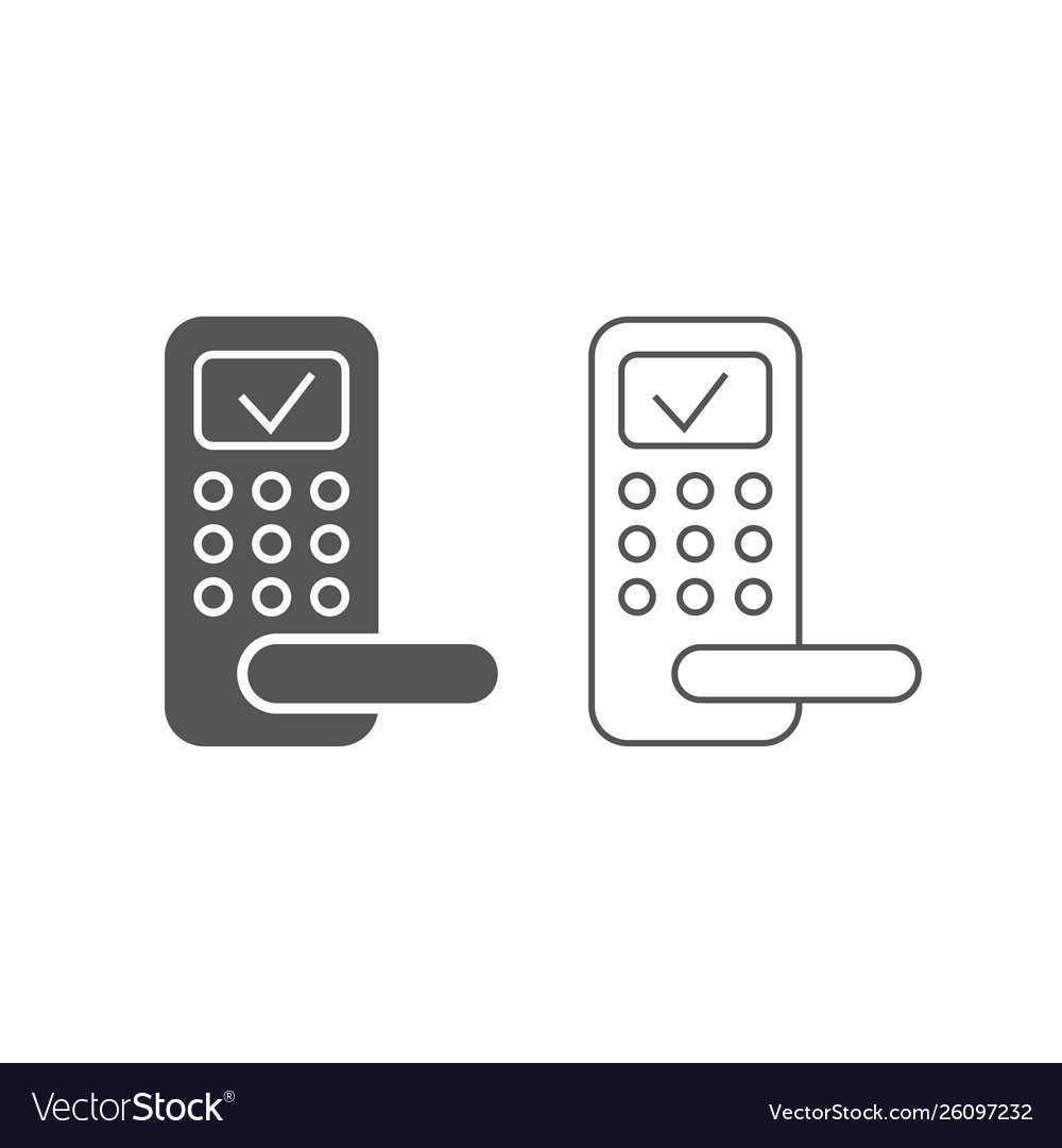Smart Lock System Icon