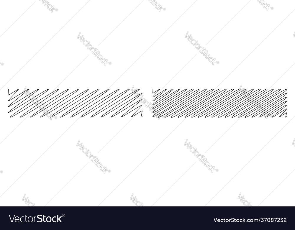 Squiggle scrawl curvy lines rectangular element Vector Image Squiggle scrawl curvy lines rectangular element