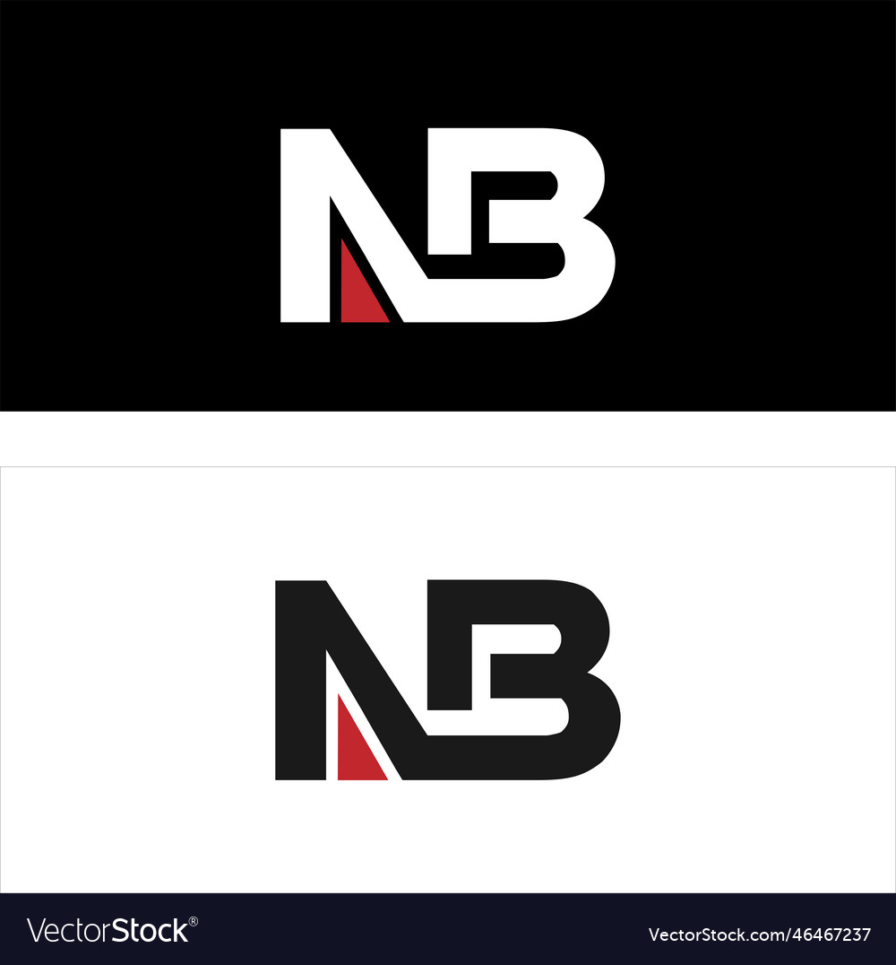 Ab logo design template graphic branding