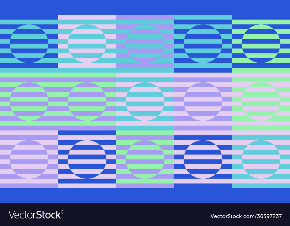 Abstract geometric pattern with transition effect