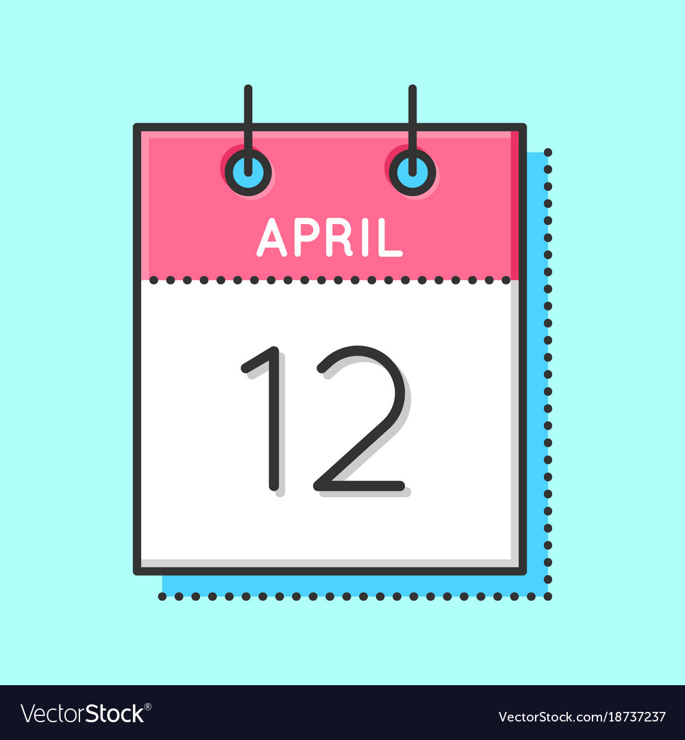 April calendar icon