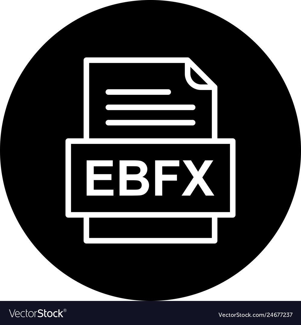 Ebfx file document icon