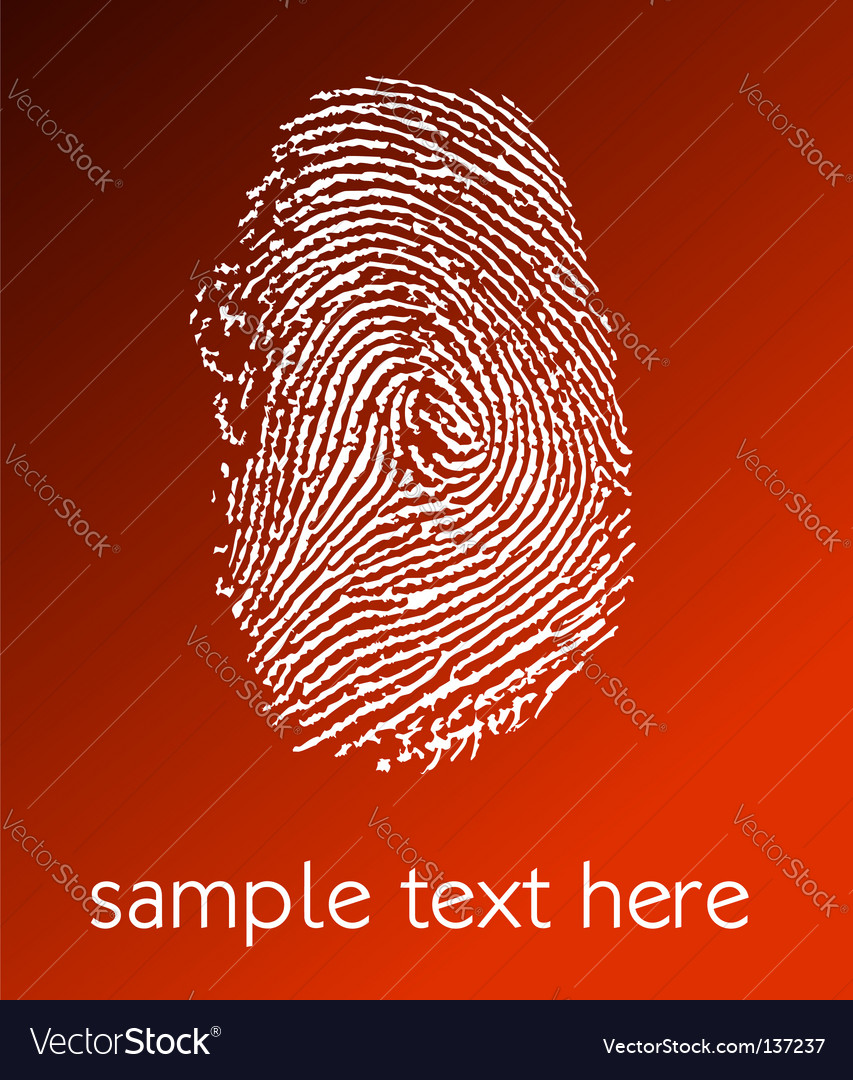 Fingerprint Scan - Forensics