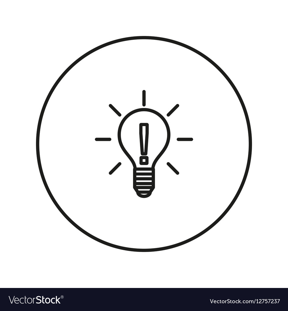 Lightbulb Idea Icon