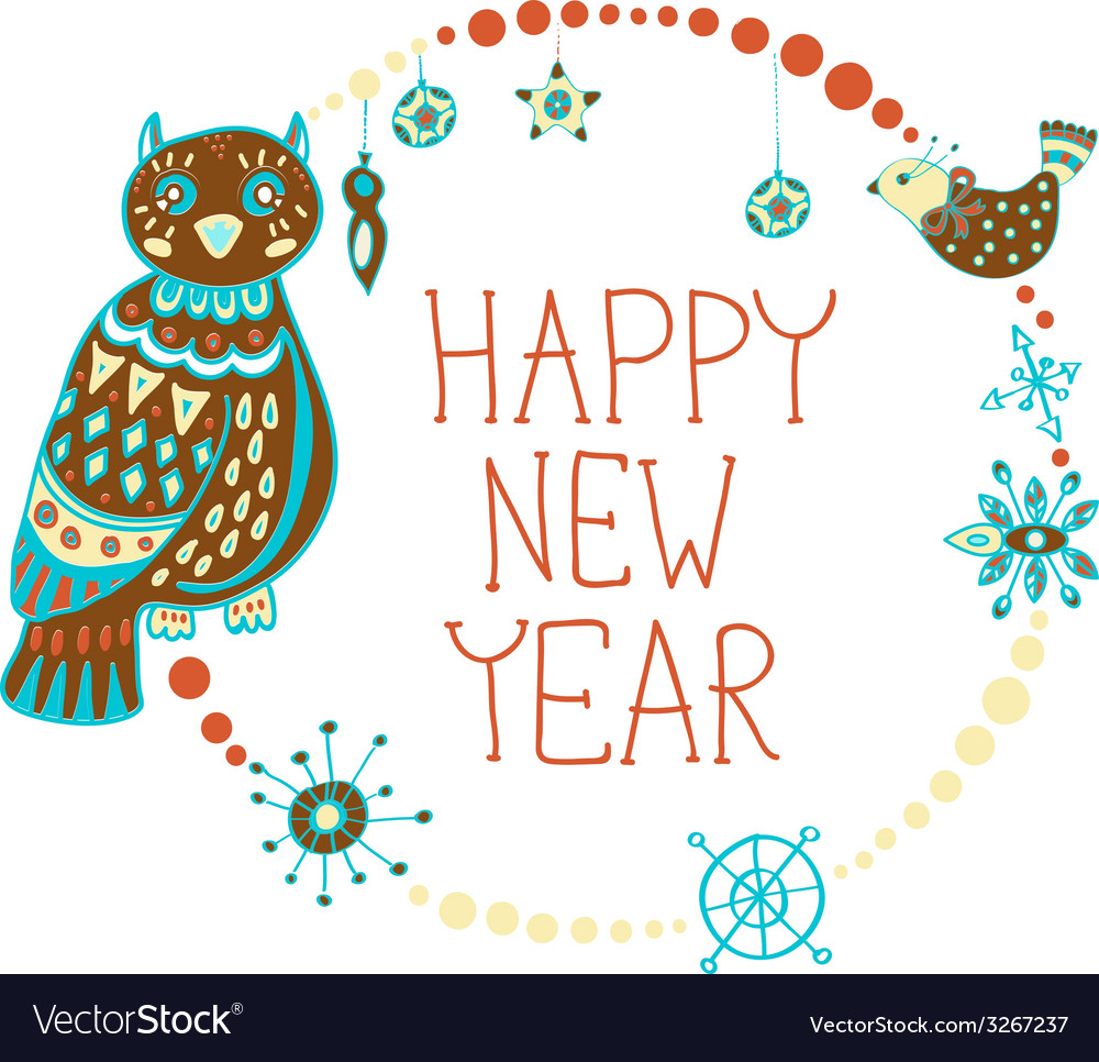 New year background Royalty Free Vector Image - VectorStock