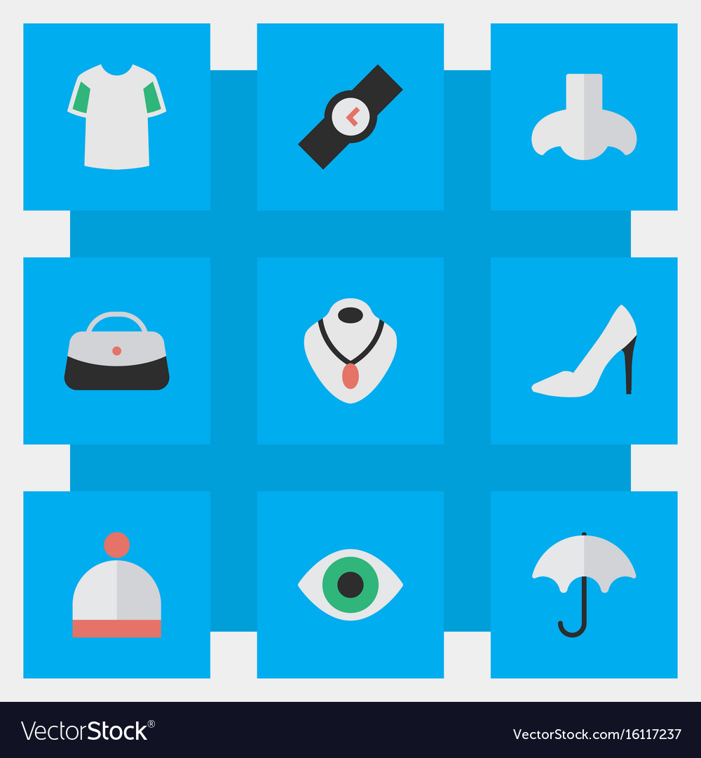 Set of simple instrument icons