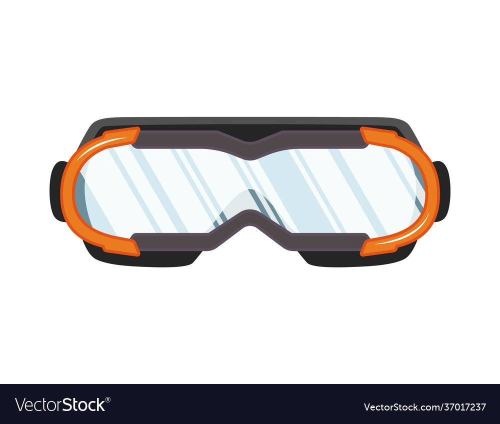 Schnorchelmaske zum Tauchen und Schwimmen vector image Schnorchelmaske zum Tauchen und Schwimmen