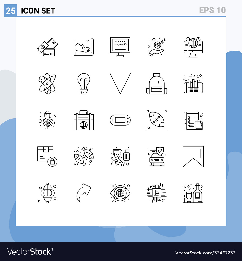 User interface pack 25 basic lines website