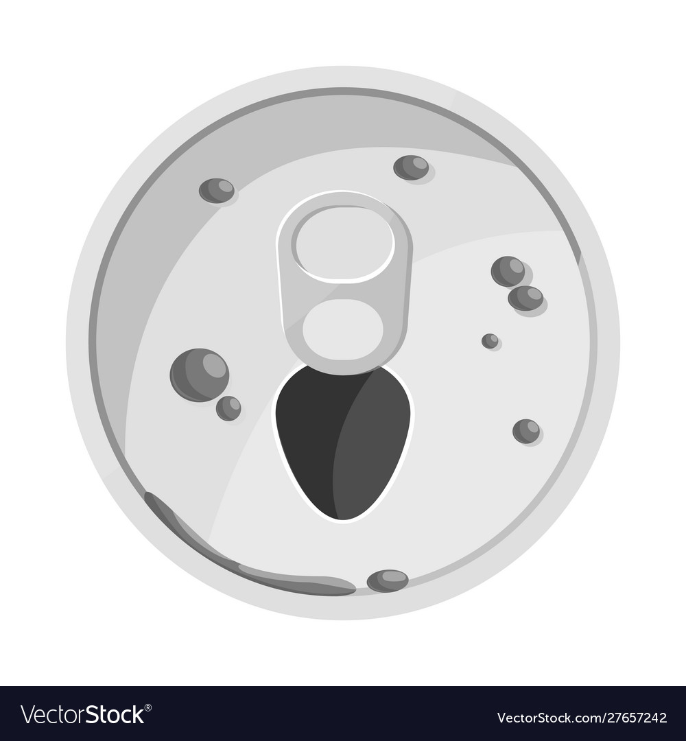 Isolated object lid and soda symbol collection