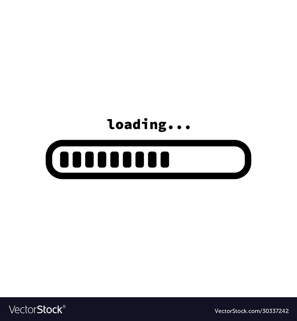 Loading Progress Bar Icon