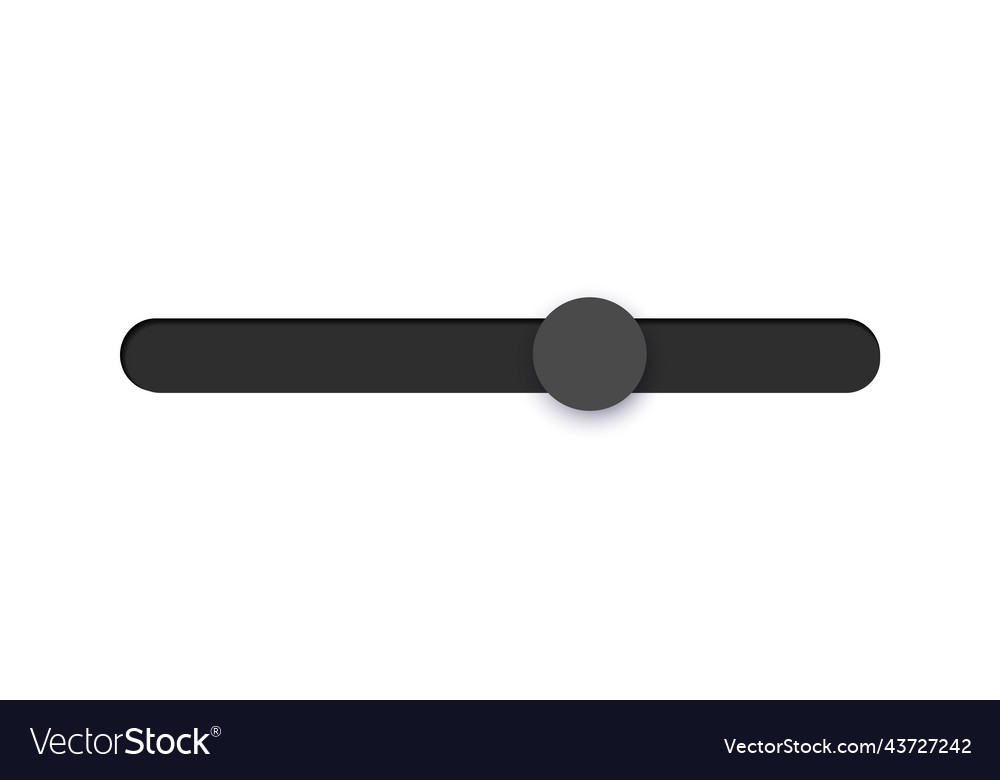 Scrollbar Web Icon - White Background
