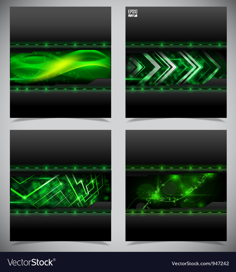 Smooth colorful abstract techno backgrounds