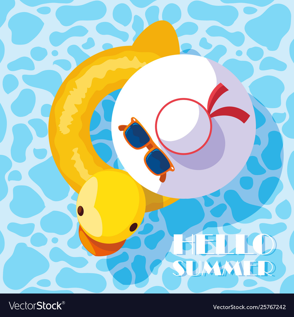 Summer duck float design