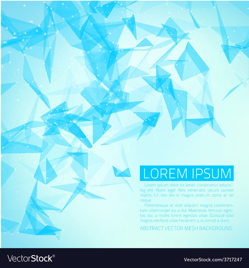 Abstract mesh background futuristic