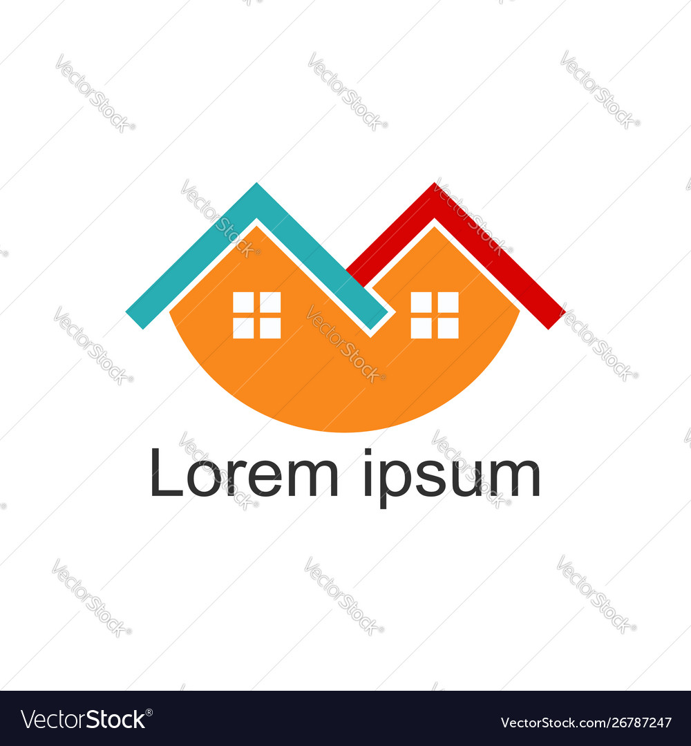 House logomodern design Royalty Free Vector Image