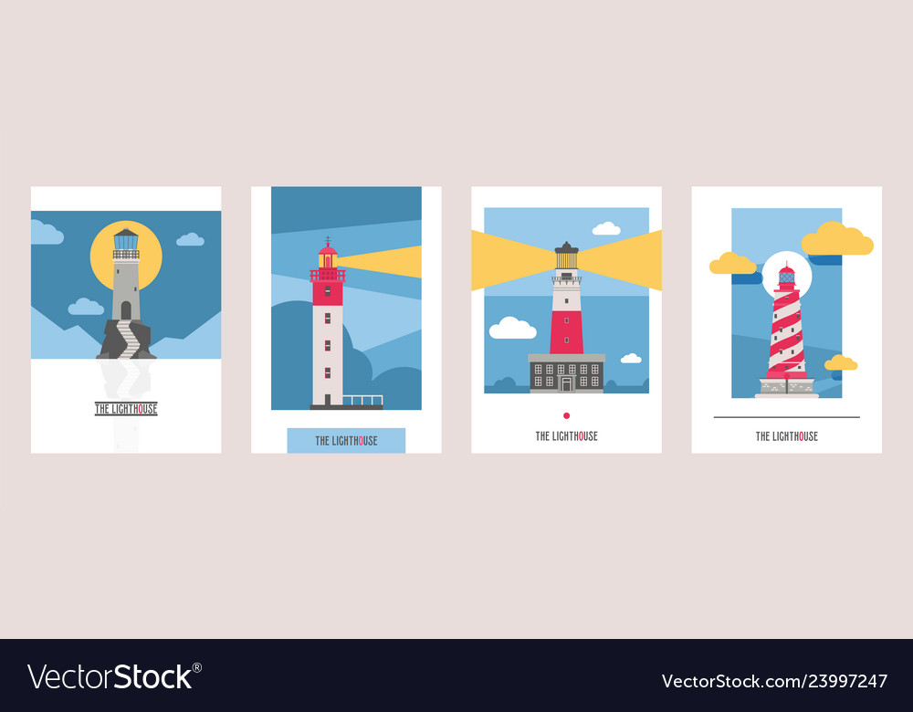 Lighthouse Beacon at Sea