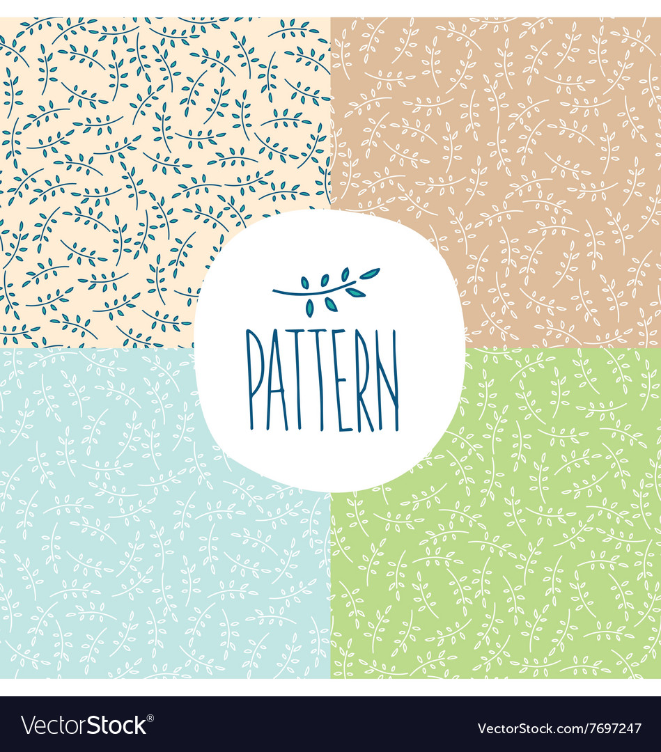 Set of patterns with twigs