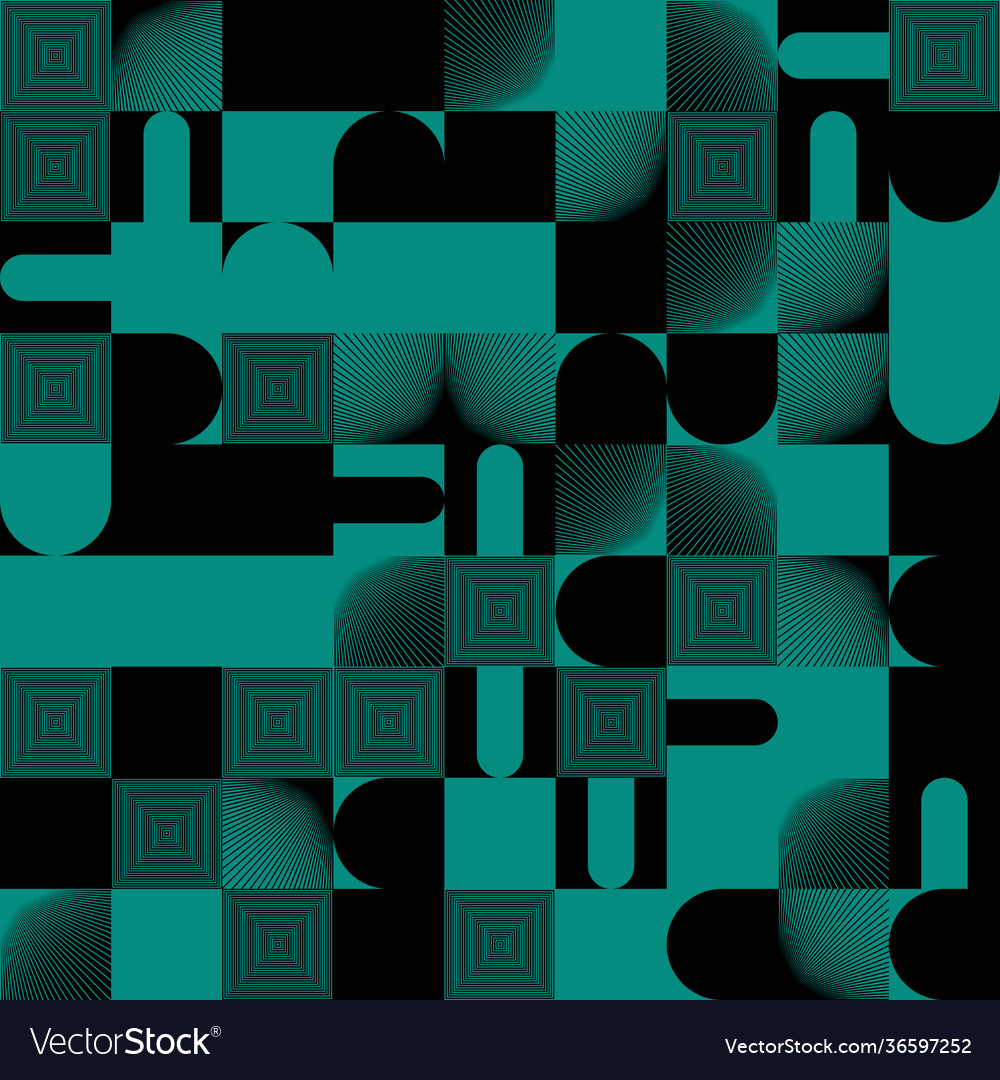 Abstract geometric pattern with transition effect