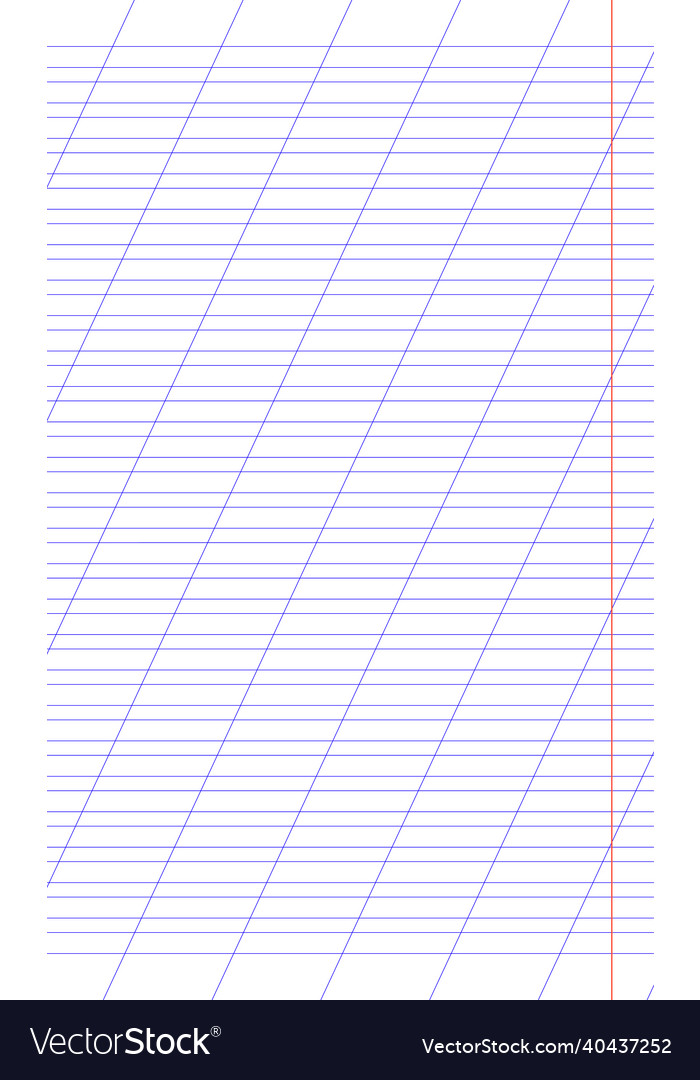 Graph paper printable lined grid with color Vector Image Graph paper printable lined grid with color
