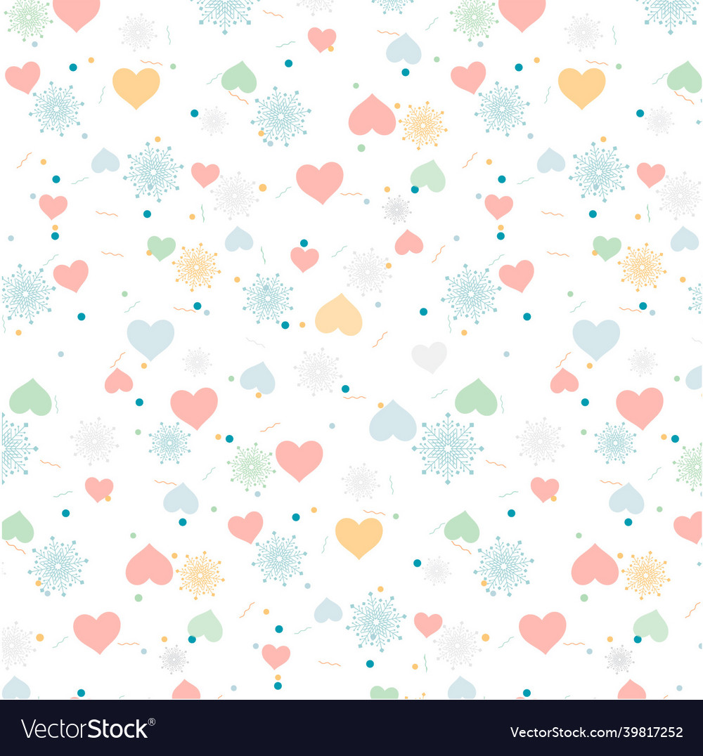Heart background vector image Heart background