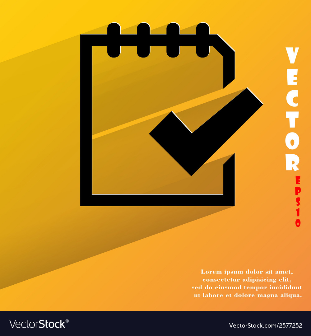 Notepad paper documents flat modern web button