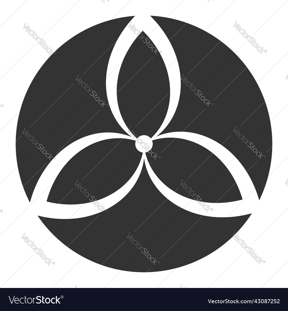 Simple motif mandala shape element circular round vector image Simple motif mandala shape element circular round