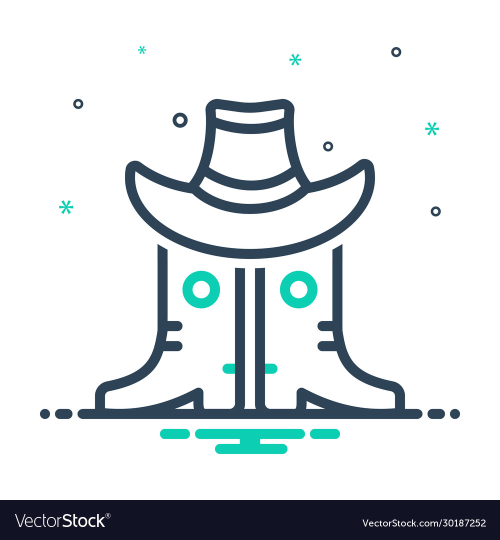 Western Royalty Free Vector Image - VectorStock