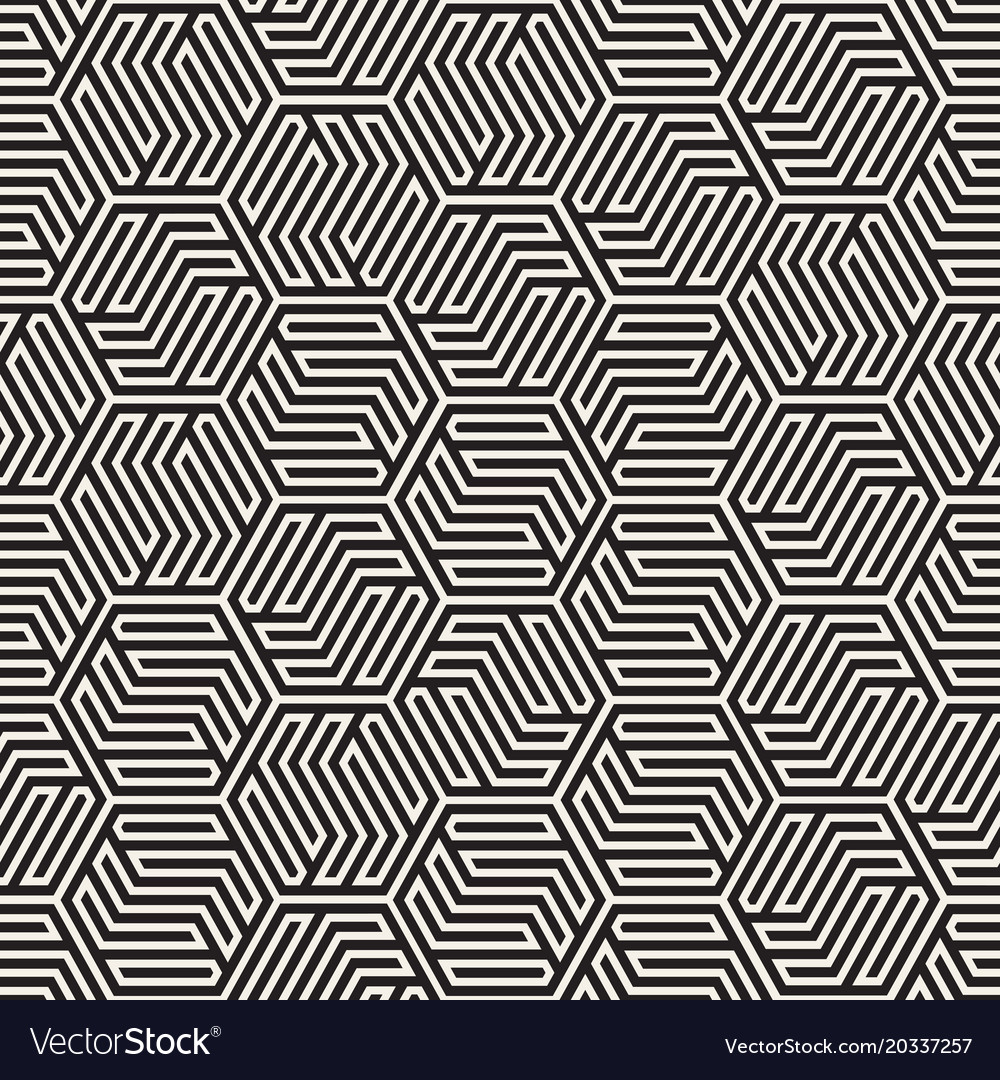Abstract Hexagonal Pattern