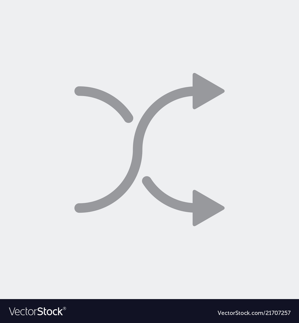 Random symbol flat clean minimal and isolated