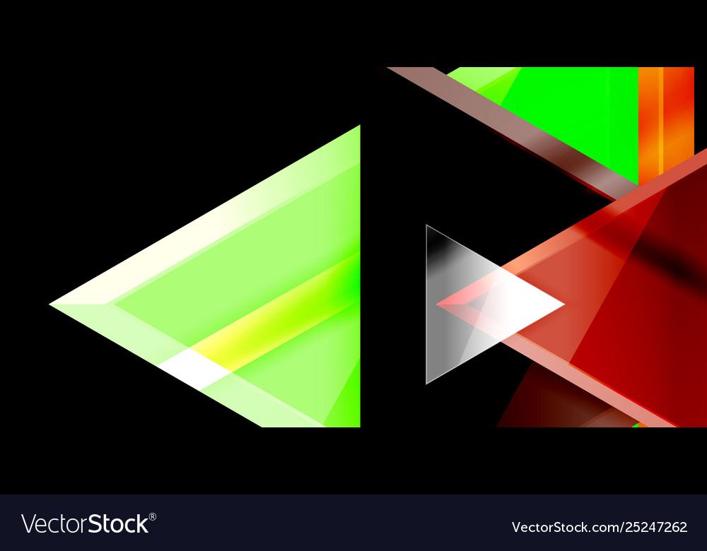 3d triangular minimal abstract background