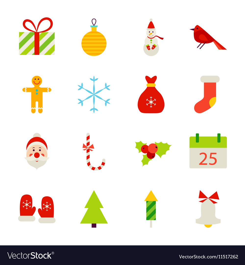 Christmas Holiday Icons