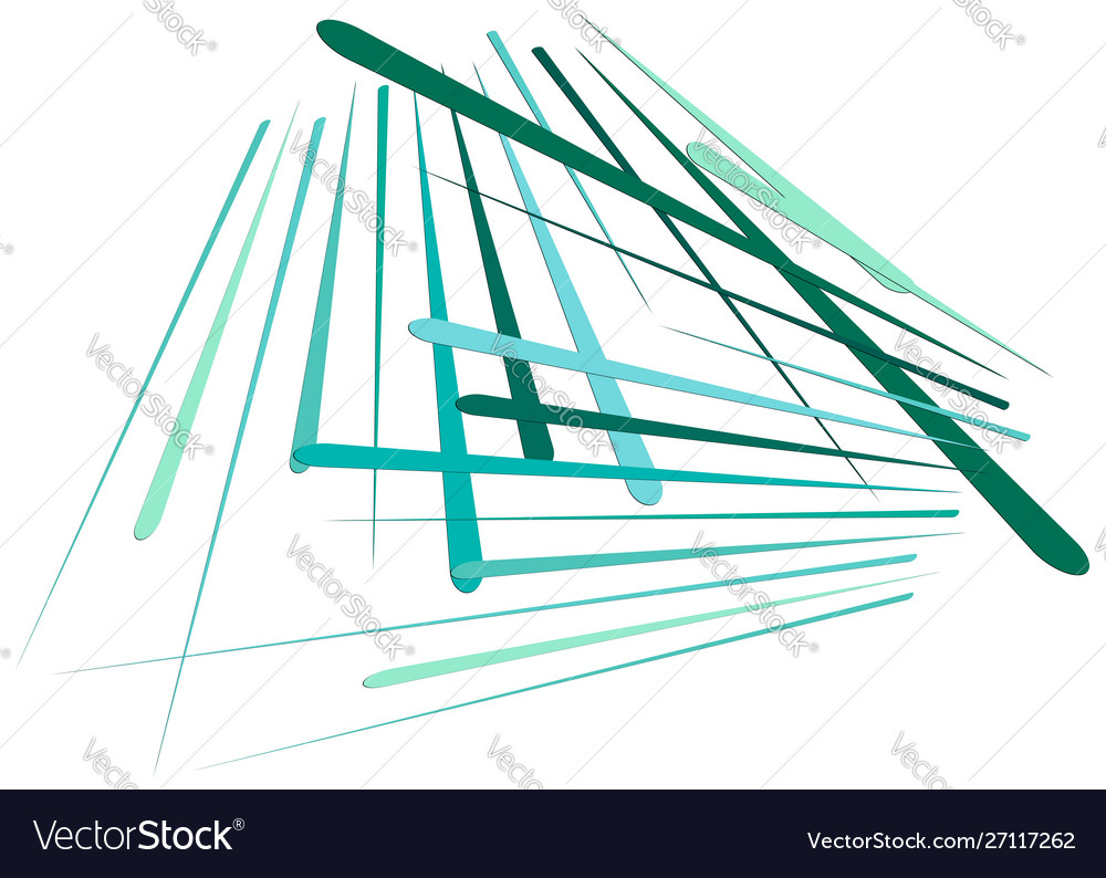 Grid mesh with dynamic lines intersecting stripes vector image Grid mesh with dynamic lines intersecting stripes