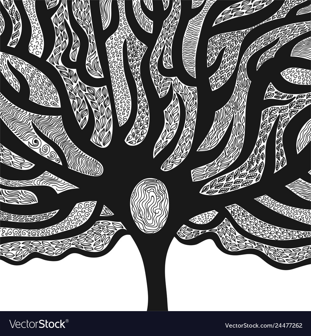Intricate Tree Pattern