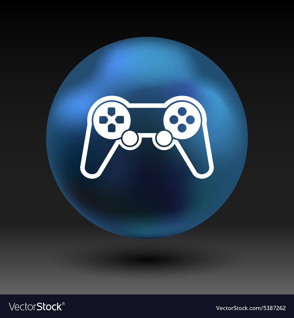 Joystick icon rounded squares button console
