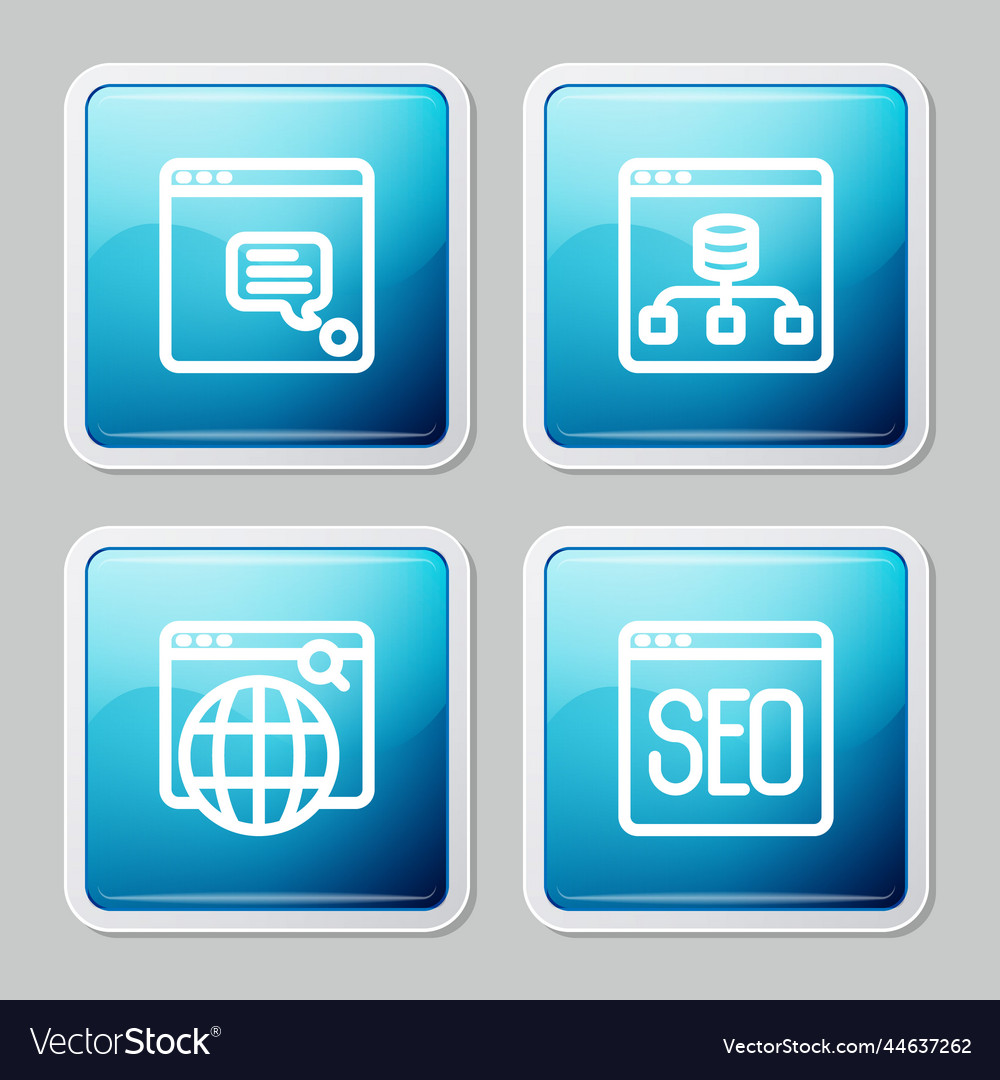 Set line new chat messages notification server