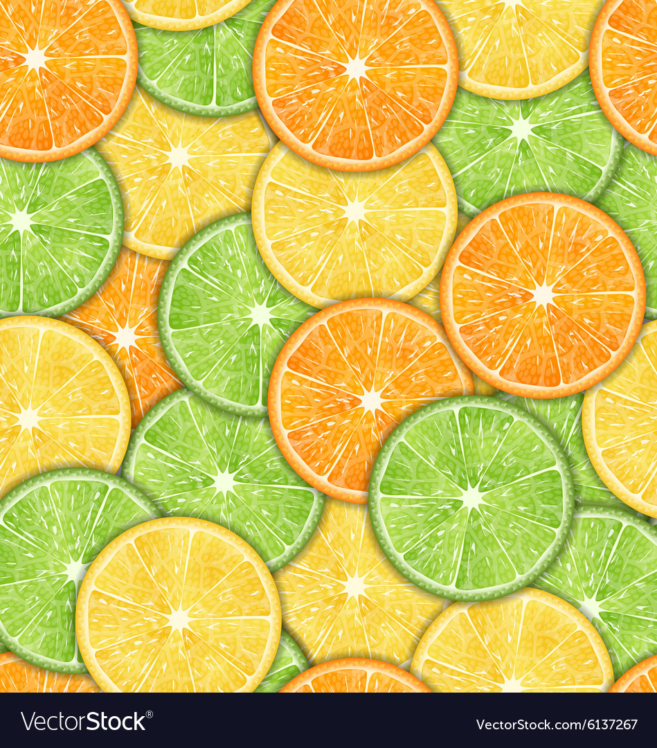 Citrus Slice Pattern