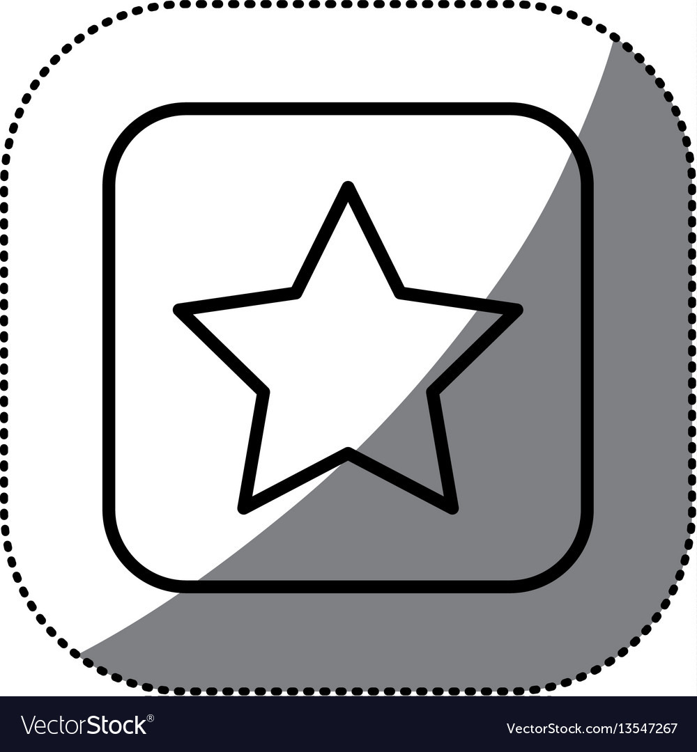 Figure symbol star icon